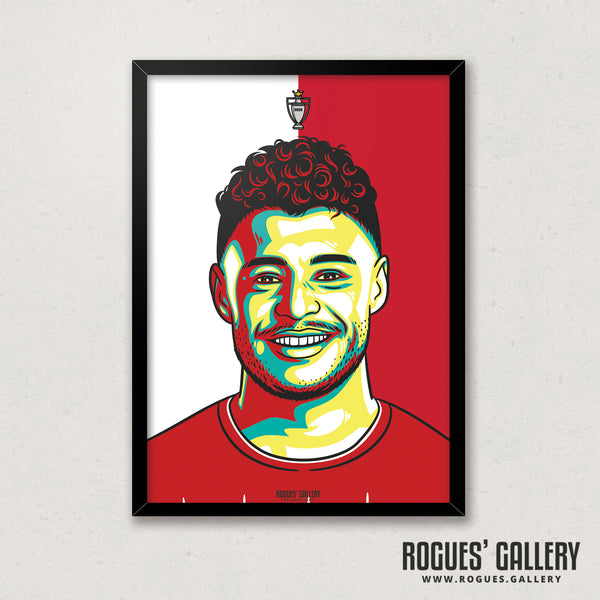Oxlade-Chamberlain - A3 Champions Icon Print
