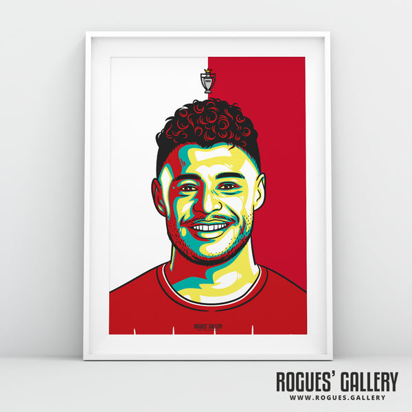 Oxlade-Chamberlain - A3 Champions Icon Print