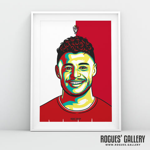 Oxlade-Chamberlain - A3 Champions Icon Print