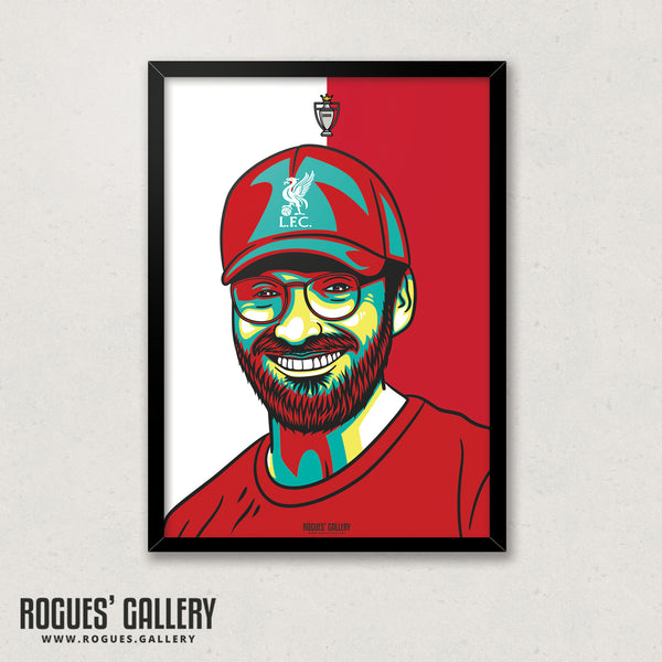 Klopp - A3 Champions Icon Print