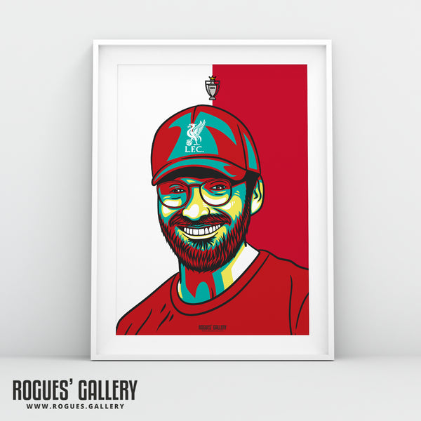 Klopp - A3 Champions Icon Print