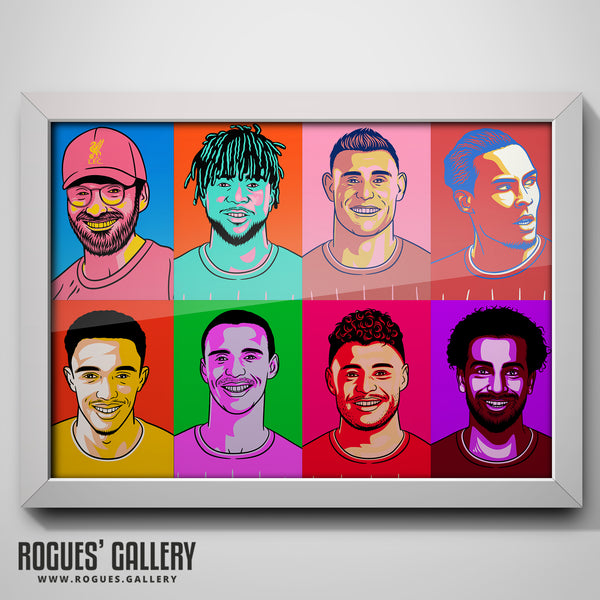 Nottingham Forest Miracle Men Pop Art Portraits - 2 A0 Size Print Sets