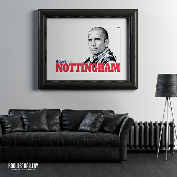 Sabri - Loved By Nottingham - A0 Art Print