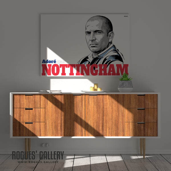 Sabri - Loved By Nottingham - A0 Art Print