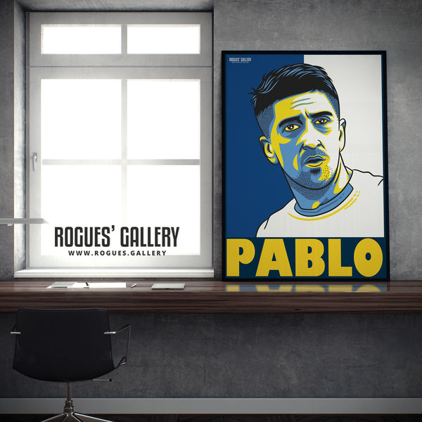 Pablo - Leeds Utd - A3 Print