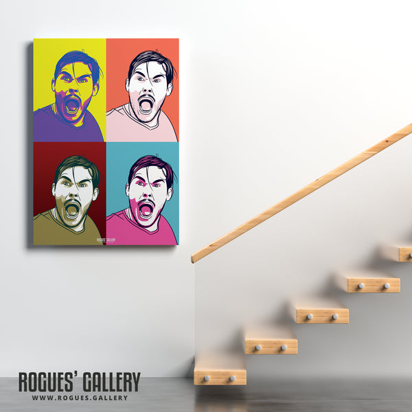 Yuri Ribeiro (Signed) - Pop Art - A3 Print