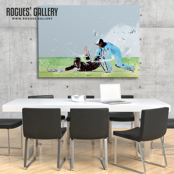 That Run Out by Jos Buttler - England CWC2019 Winners - A3/A2/A1/A0 Prints