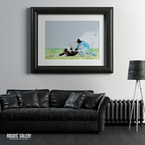 That Run Out by Jos Buttler - England CWC2019 Winners - A3/A2/A1/A0 Prints