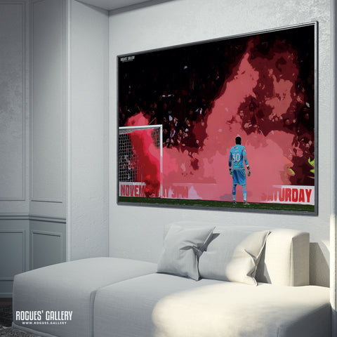 Brice Samba: Smoke - A3 Print - A1 & A0 also available