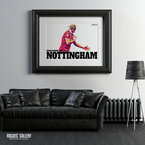 Sheep Slayer - Welcome To Nottingham - A3 Print
