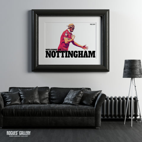 Sheep Slayer - Welcome To Nottingham - A3 Print