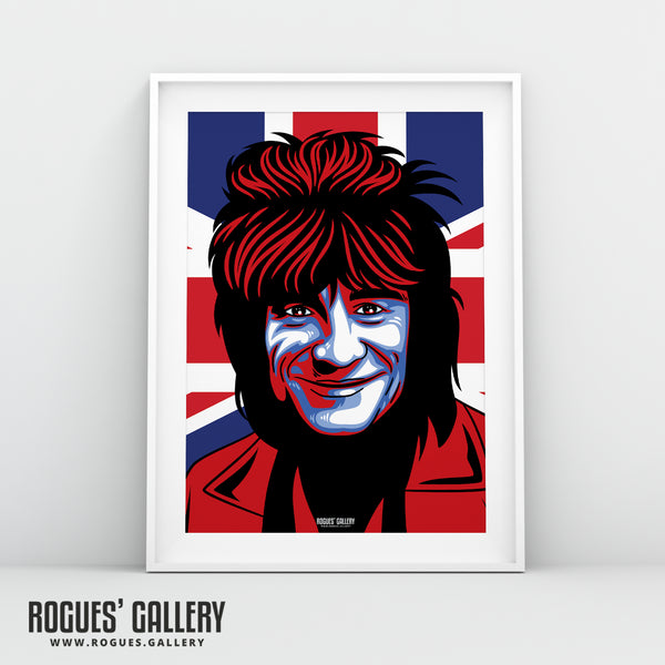 Ronnie of The Stones - Various Styles of A3, A1 & A0 Prints