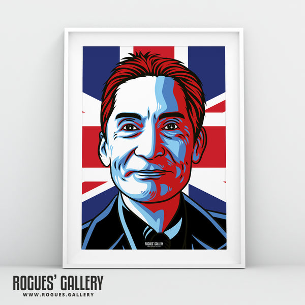 Charlie of The Stones - Various Styles of A3, A1 & A0 Prints