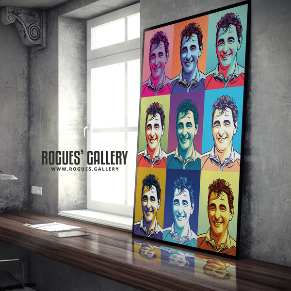 Classic Clough: Pop Art B - A3/A2/A1/A0 Prints