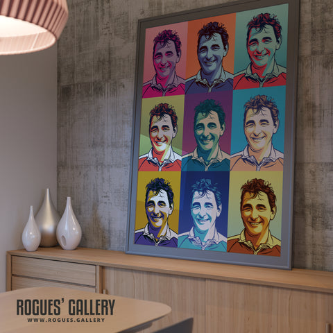 Classic Clough: Pop Art B - A3/A2/A1/A0 Prints