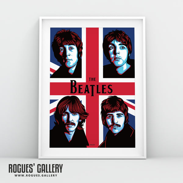 The Beatles - A3, A1 & A0 Prints