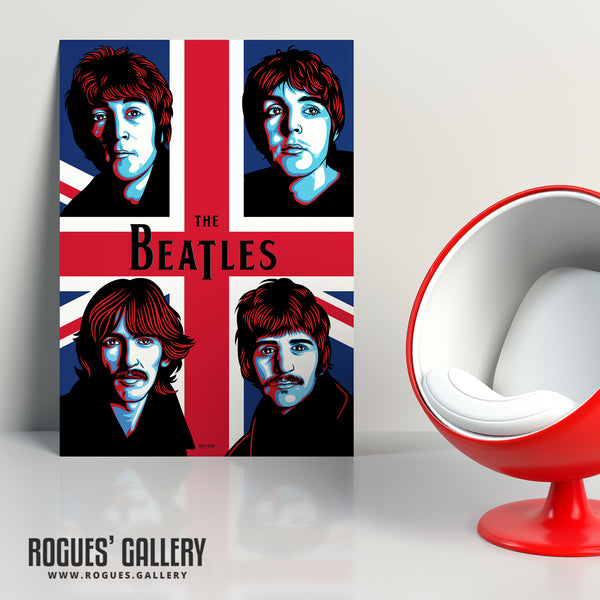The Beatles - A3, A1 & A0 Prints