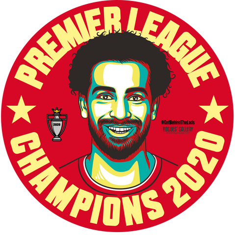 Liverpool PREMIER LEAGUE CHAMPIONS #GetBehindTheLads Beer Mats