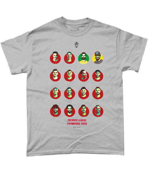 Liverpool Premier League Champions 2019-2020 #GetBehindTheLads Squad Unisex T-Shirt