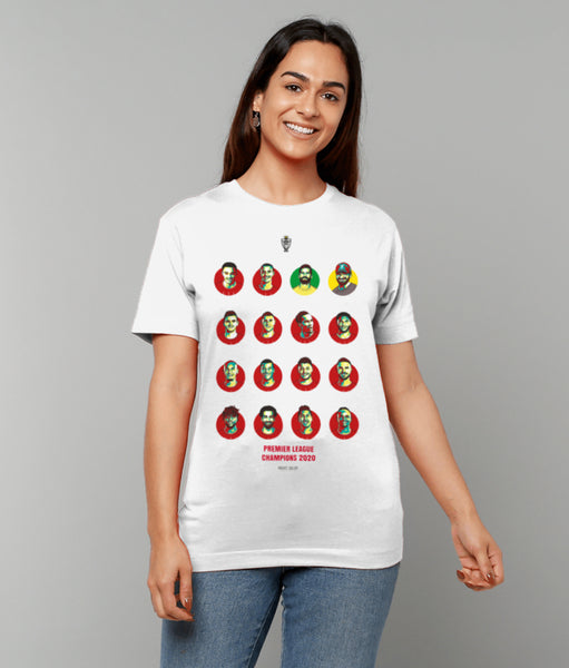 Liverpool Premier League Champions 2019-2020 #GetBehindTheLads Squad Unisex T-Shirt