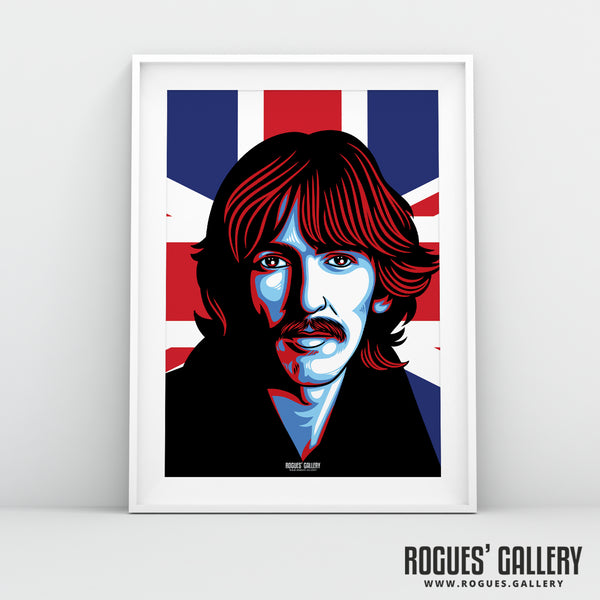George Harrison - The Beatles - Various Styles of A3, A1 & A0 Prints