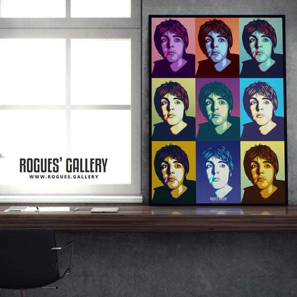 Paul McCartney - The Beatles - Various Styles of A3, A1 & A0 Prints