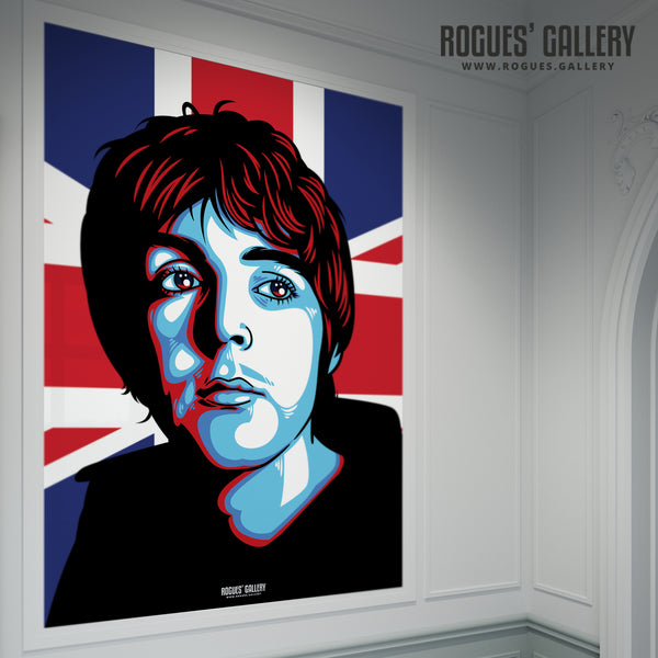 Paul McCartney - The Beatles - Various Styles of A3, A1 & A0 Prints