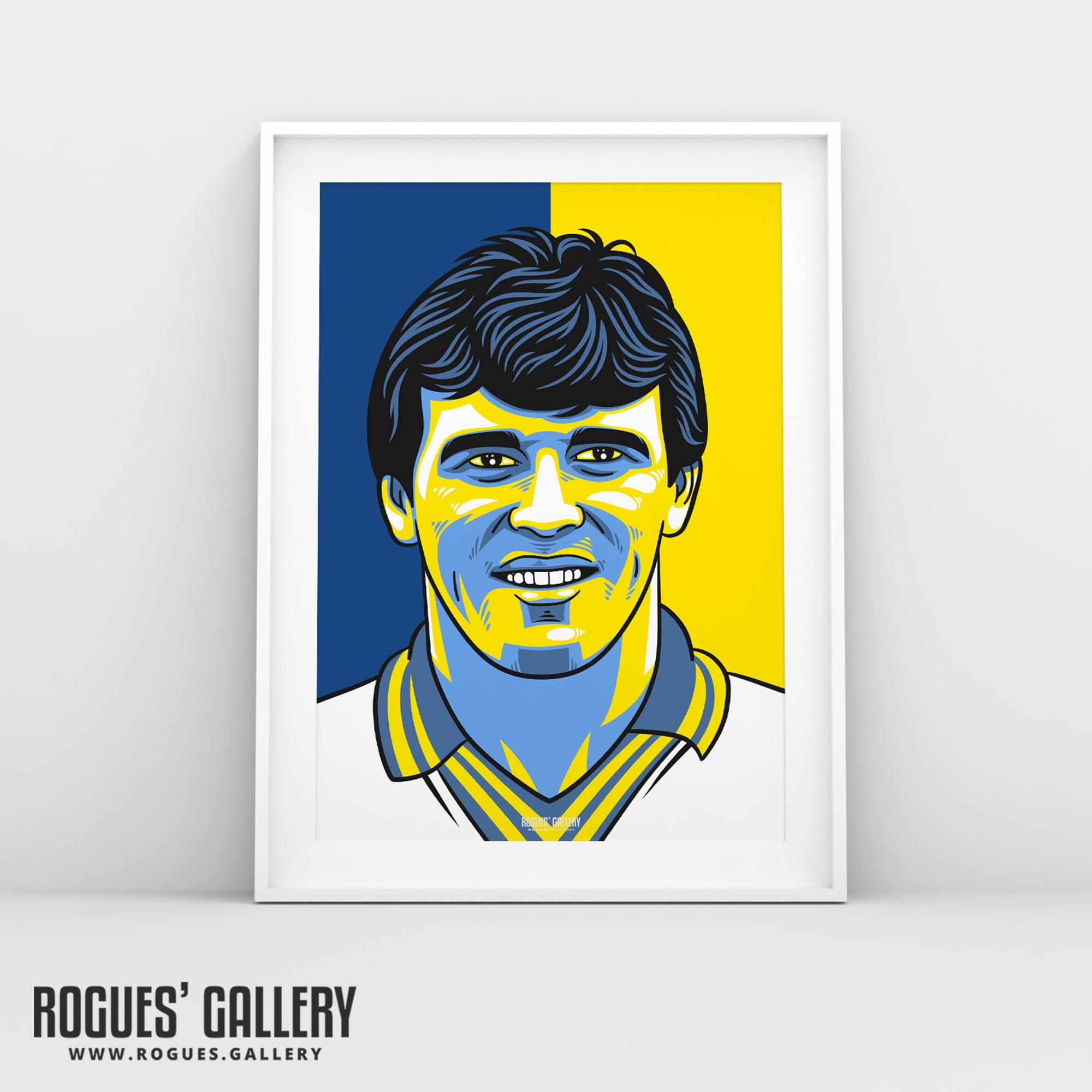 Eddie Gray - Leeds Utd - A3 & A1 Prints