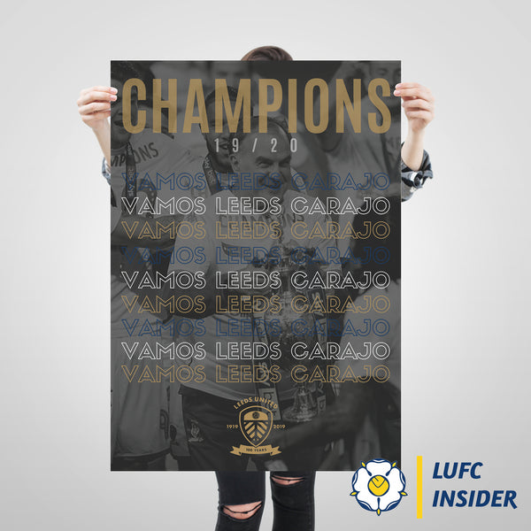 Vamos Leeds Carajo - Leeds Utd - LUFC Insider A3 or A1 Print