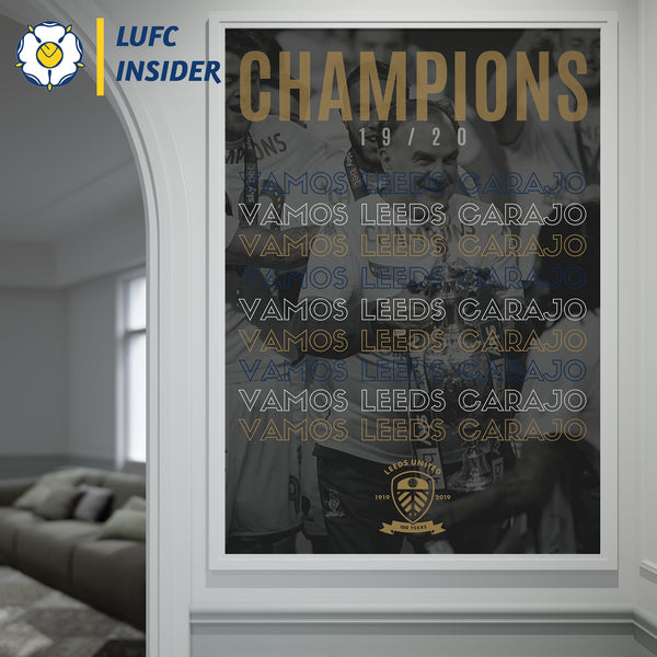 Vamos Leeds Carajo - Leeds Utd - LUFC Insider A3 or A1 Print