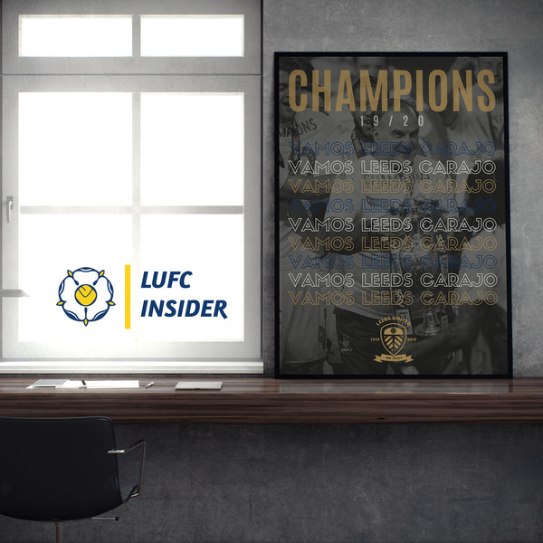 Vamos Leeds Carajo - Leeds Utd - LUFC Insider A3 or A1 Print