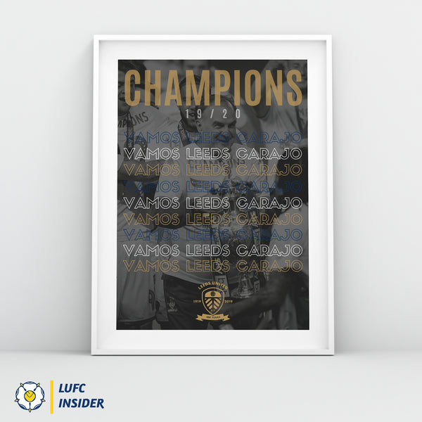 Vamos Leeds Carajo - Leeds Utd - LUFC Insider A3 or A1 Print