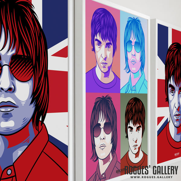 Oasis - A3, A1 & A0 Pop Art Prints