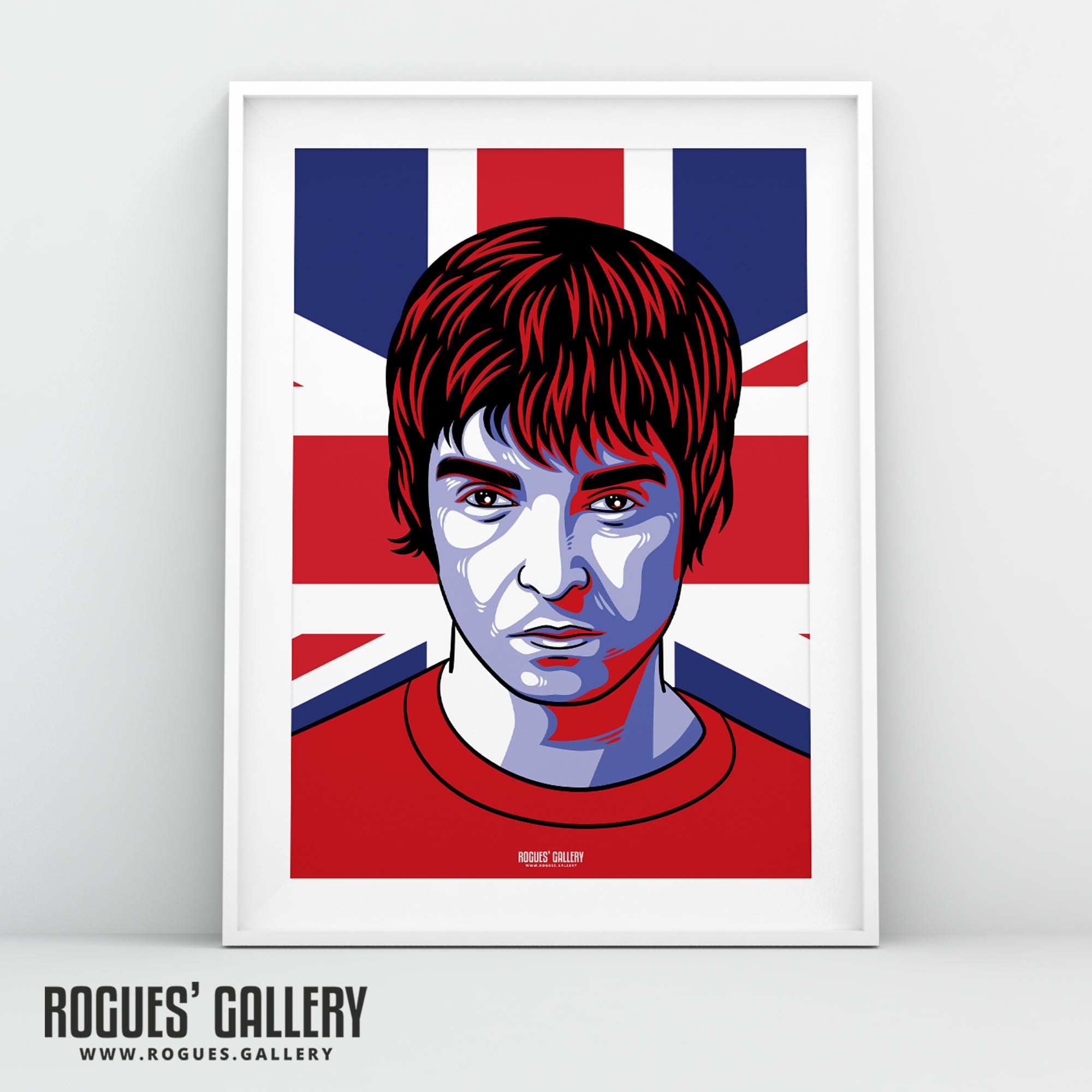 Noel Gallagher of Oasis - Various Styles of A3, A1 & A0 Prints
