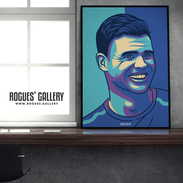 Jimmy 'The Burnley Express' Anderson - Test Legend - A3, A1 or A0 Print