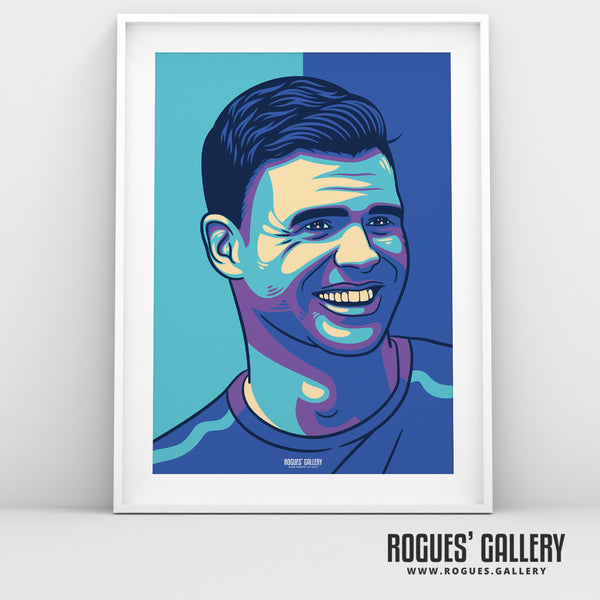 Jimmy 'The Burnley Express' Anderson - Test Legend - A3, A1 or A0 Print