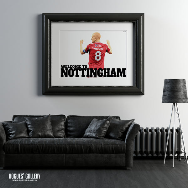 Watson - Welcome To Nottingham - A3, A1 or A0 Art Print