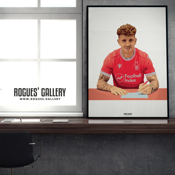 Jack Colback - Return of the Jack - A3 Print