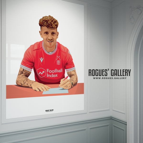 Jack Colback - Return of the Jack - A3 Print