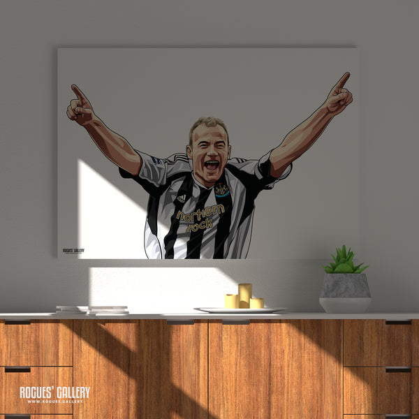 Shearer: Welcome To St. James' Park - A0, A1 or A3 Print