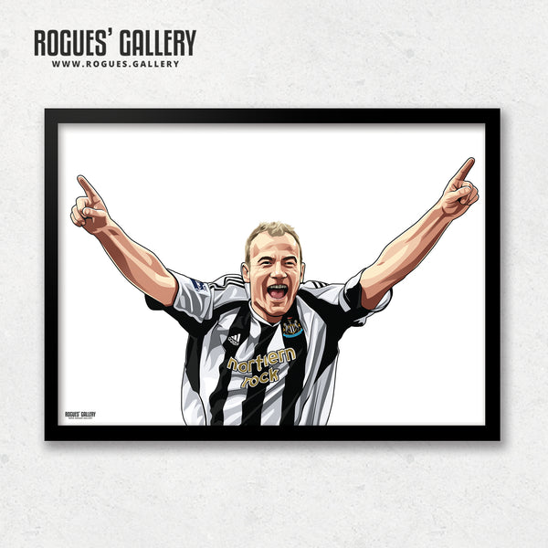 Shearer: Welcome To St. James' Park - A0, A1 or A3 Print