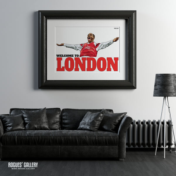 Wrighty: Welcome To London - A0, A1, A2 or A3 Print