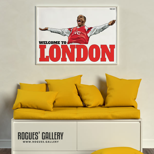 Wrighty: Welcome To London - A0, A1, A2 or A3 Print