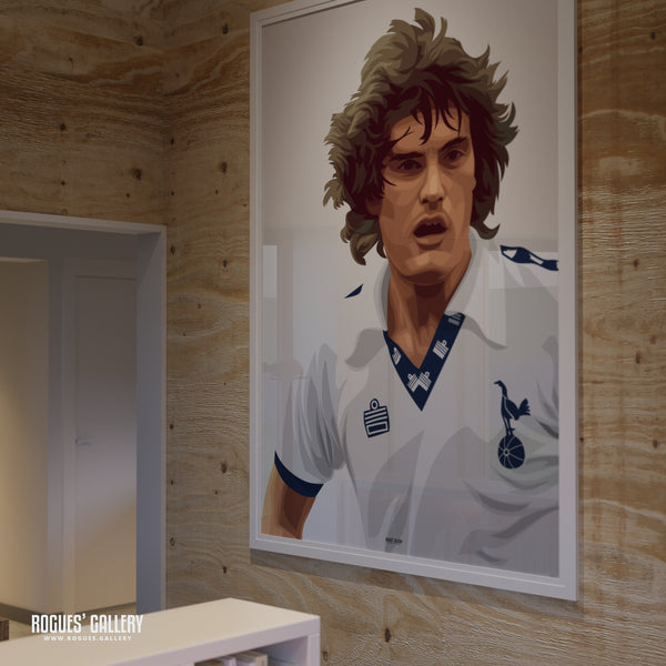 Glenn Hoddle: Spurs Legend - A0, A1 or A3 Print