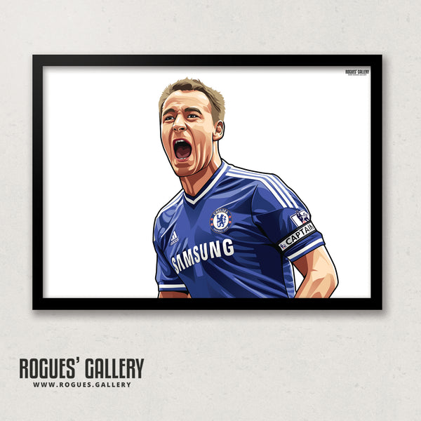 John Terry: Welcome To Stamford Bridge - 3 versions - A0, A1 or A3 Prints