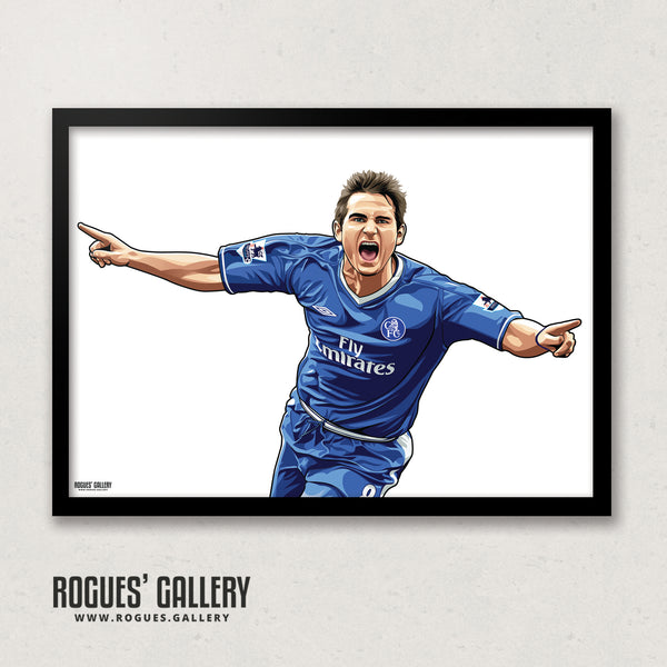 Frank Lampard: Welcome To Stamford Bridge - With or without text - A0, A1 or A3 Prints