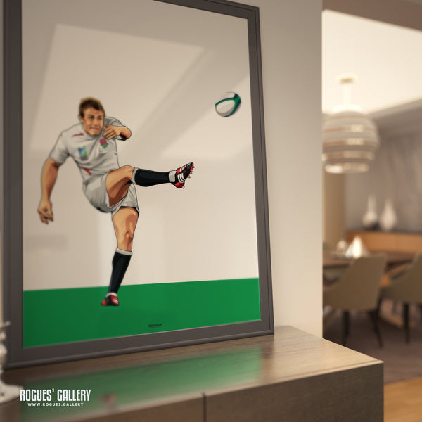 That Drop Kick by Jonny - England Rugby World Cup 2003 Winners - A3/A1/A0 Prints