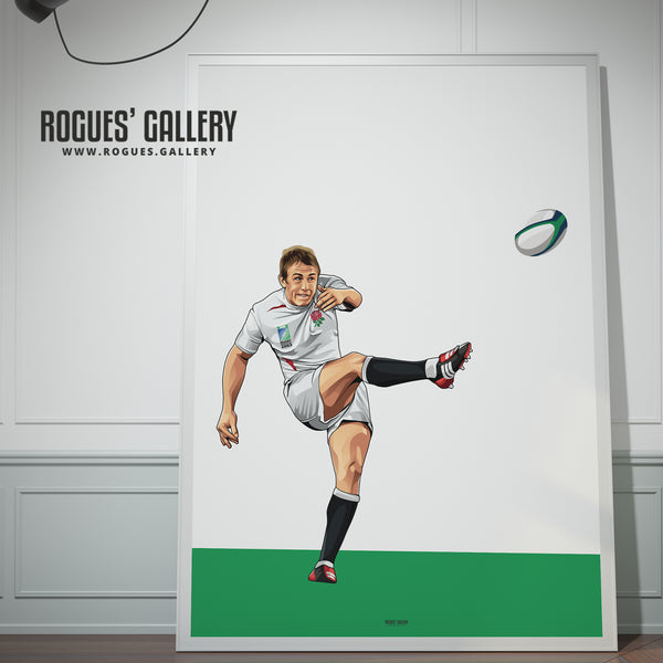 That Drop Kick by Jonny - England Rugby World Cup 2003 Winners - A3/A1/A0 Prints