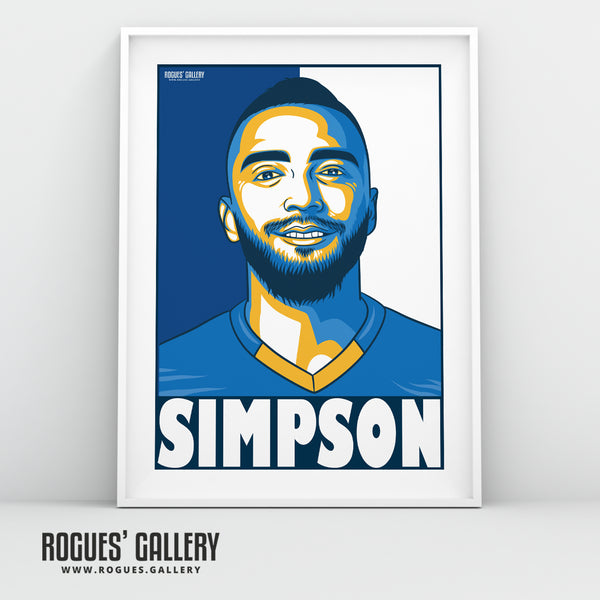 Premier League Champions Team 2016 - Leicester City - Individual A0 Icon Prints