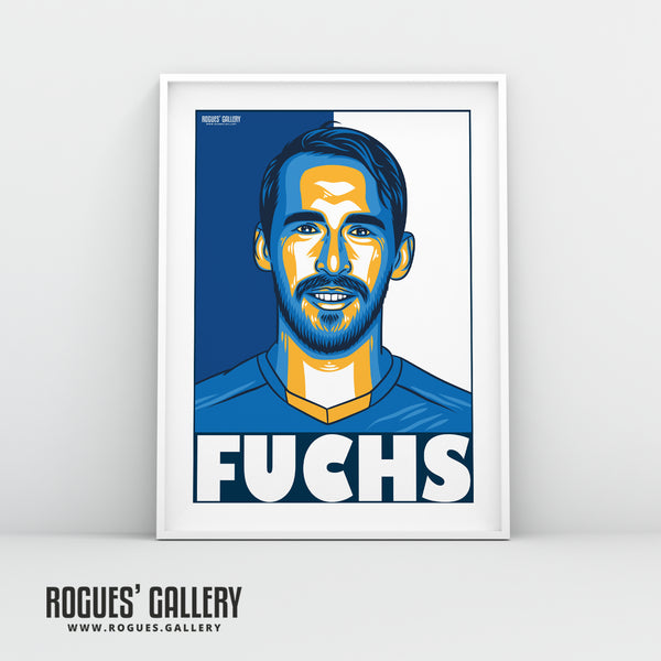 Premier League Champions Team 2016 - Leicester City - Individual A0 Icon Prints